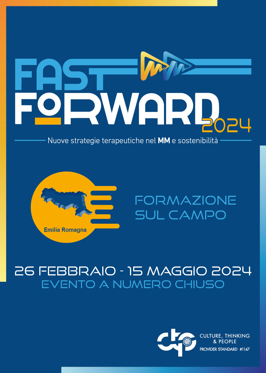 Fast Forward 2024 - Nuove strategie terapeutiche nel MM e sostenibilità - Bologna, 26 Febbraio 2024